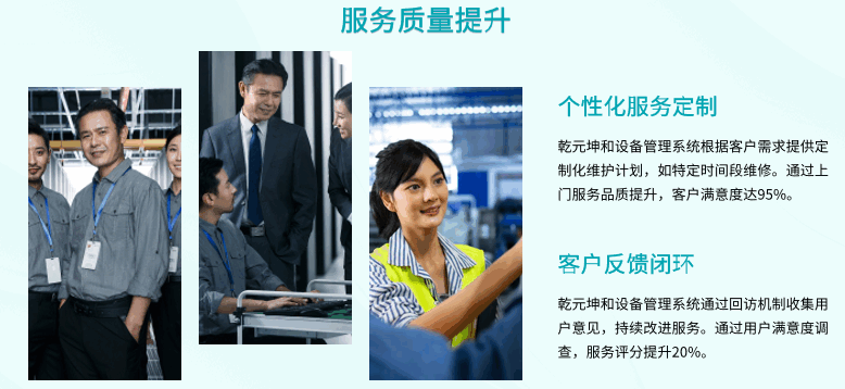 設(shè)備管理系統(tǒng)增強(qiáng)企業(yè)服務(wù)質(zhì)量提升